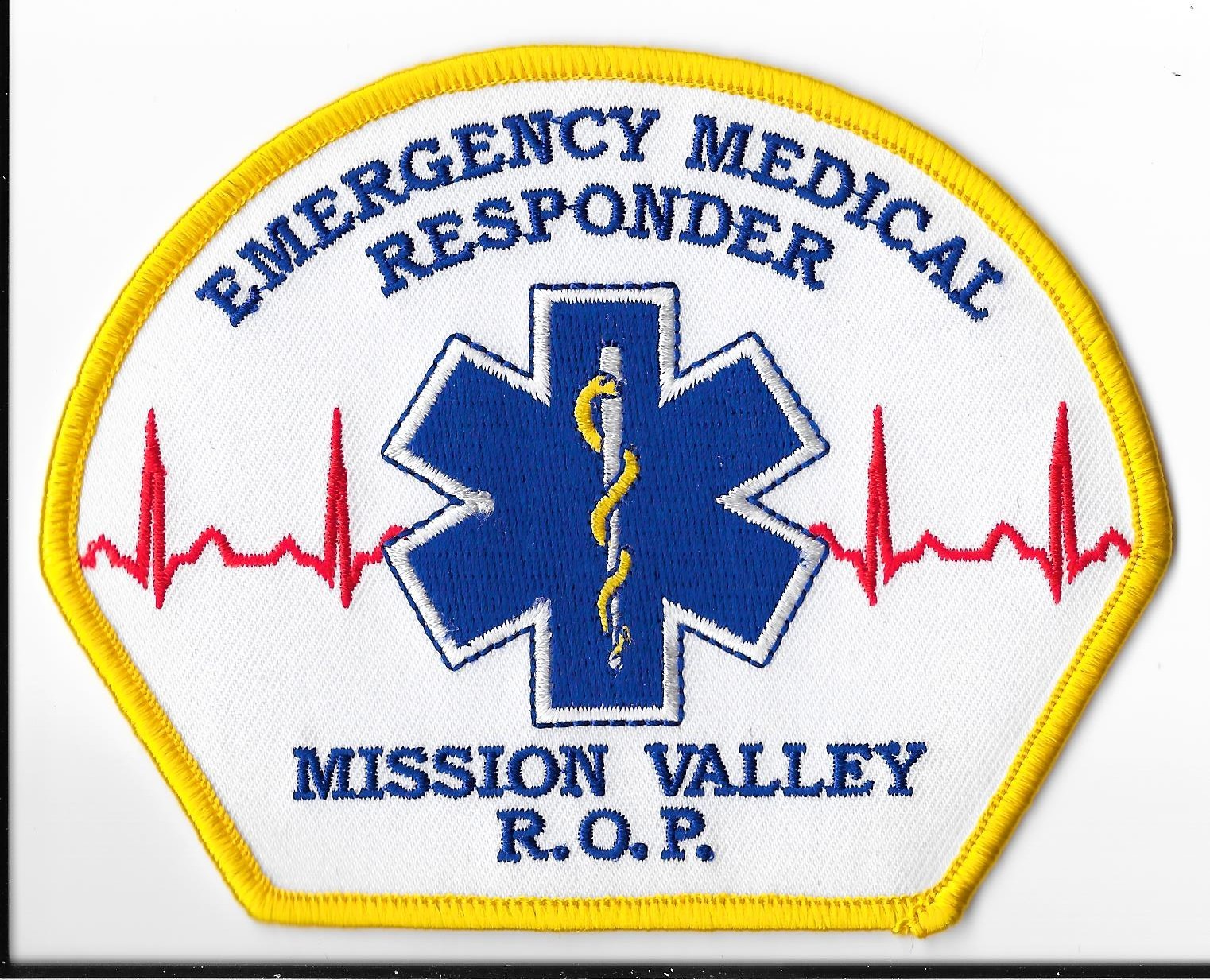 Mission Valley ROP Training Center Medical Responder, California Patch V1