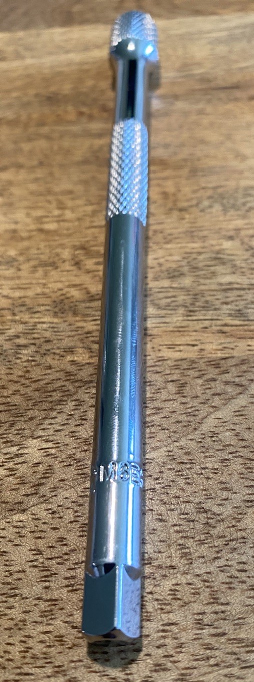 MAC Tools#M6EK - 1/4”Drive, Chrome, 6” Long, Knurled, Extension-USA-NICE-