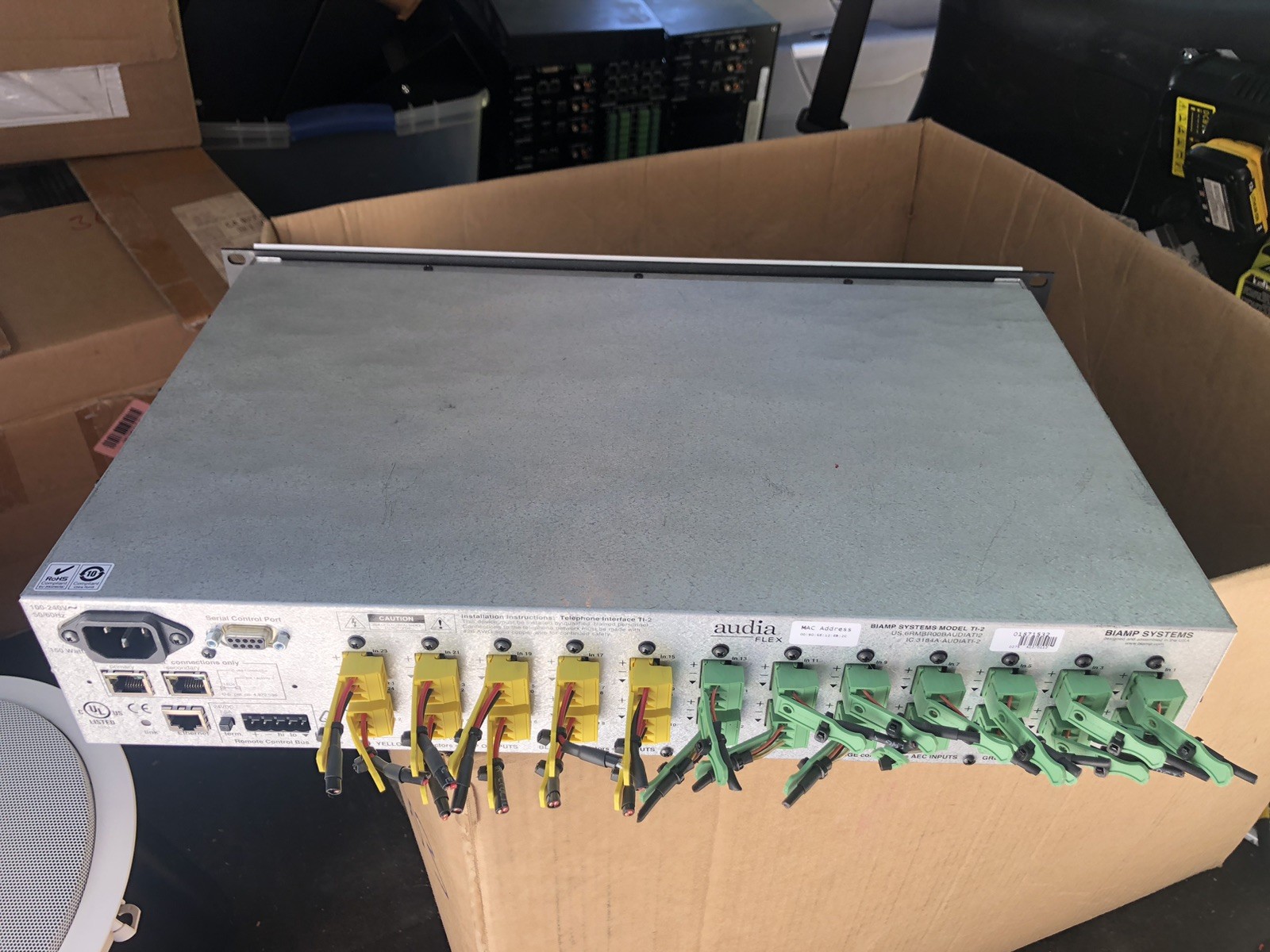 Working BiAmp TI-2 Audia FLEX Digital Sound Processor