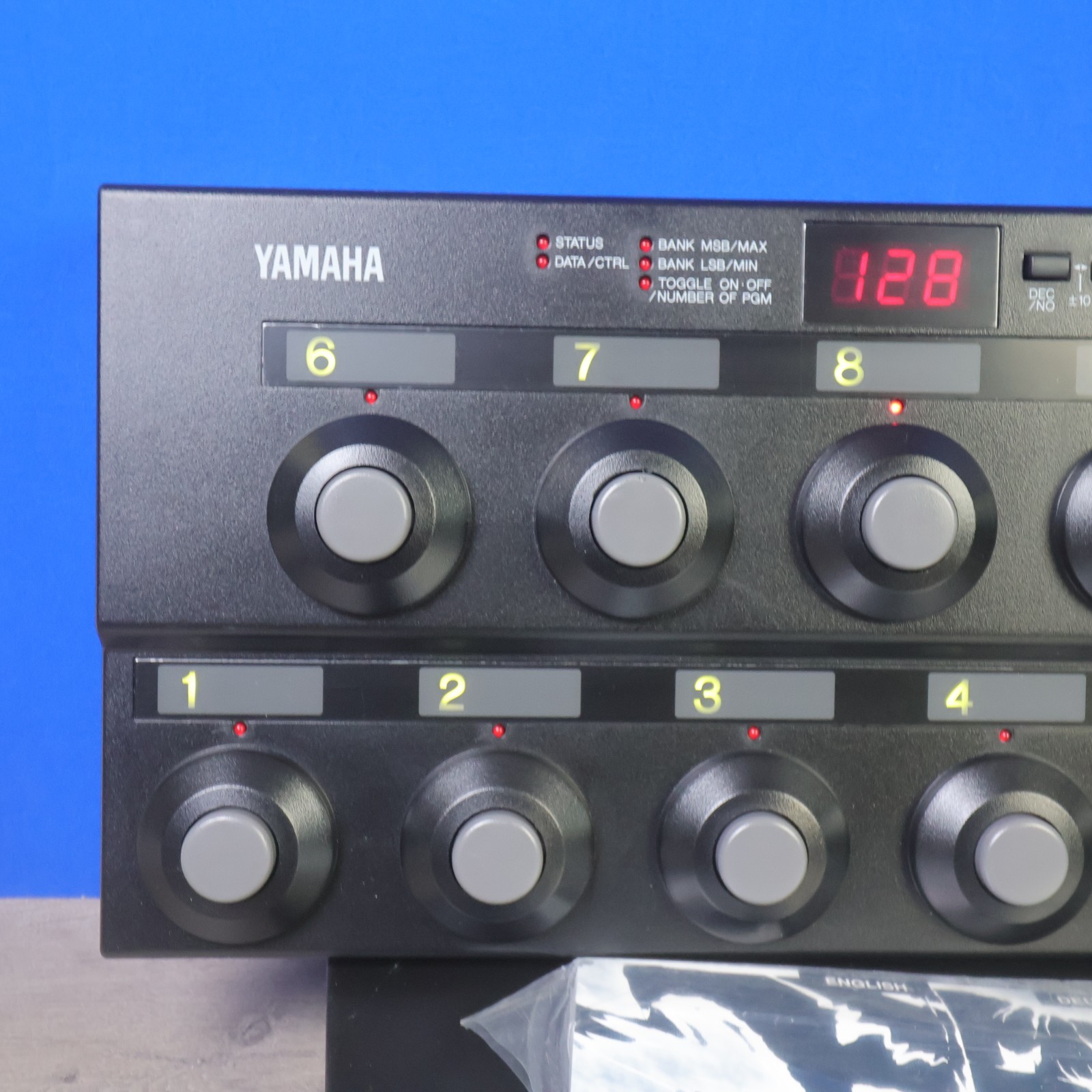 Yamaha FX770 Guitar Effects Processor + MFC10 MIDI Foot Controller Tested VGC