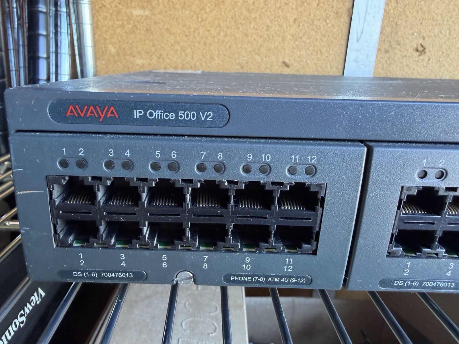 Avaya IP Office 500 V2 Control Unit w Modules Untested