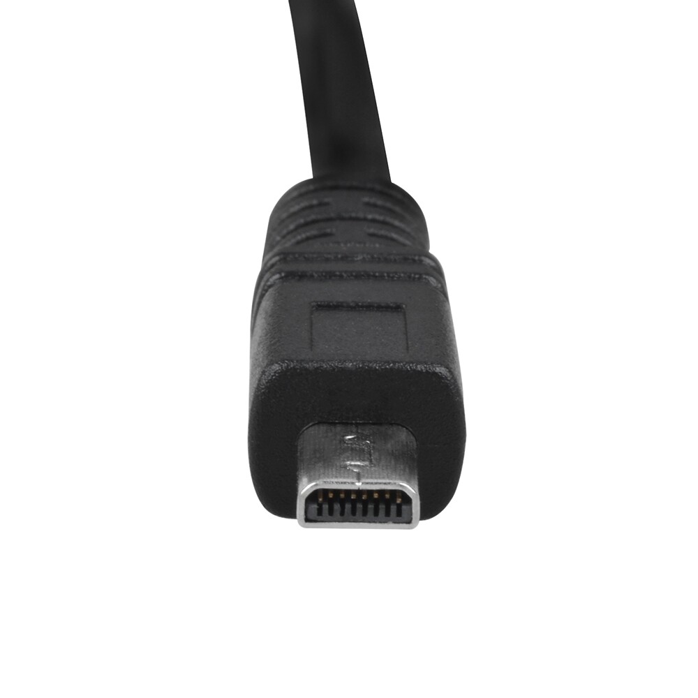 Black USB DC Battery Charger Data Sync Cable Cord For Nikon Coolpix S6200 camera