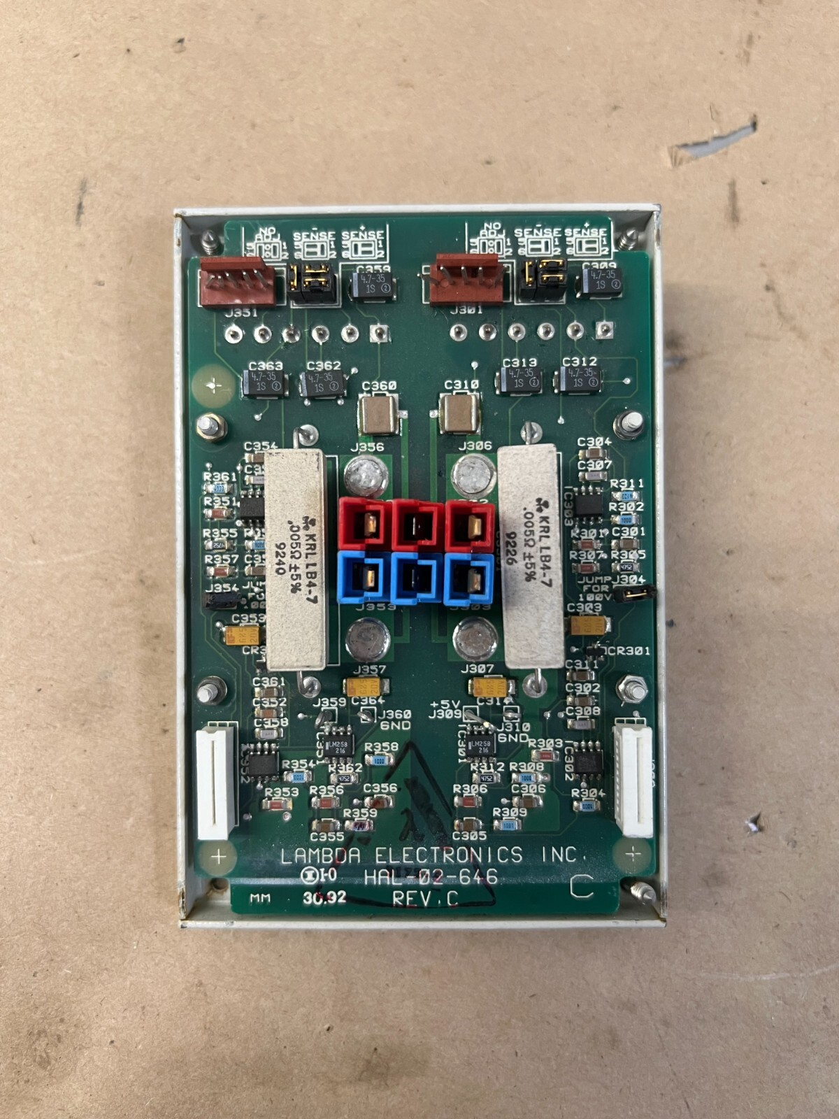 Lambda HAL-02-646 Circuit Board