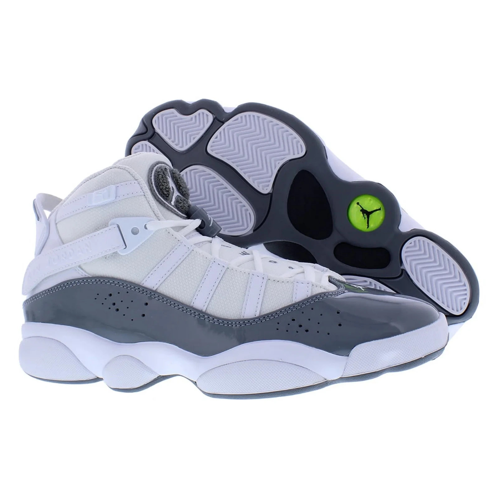 Nike Air Jordan 6 Rings Cool Grey White 322922-121 Men’s Shoes NEW