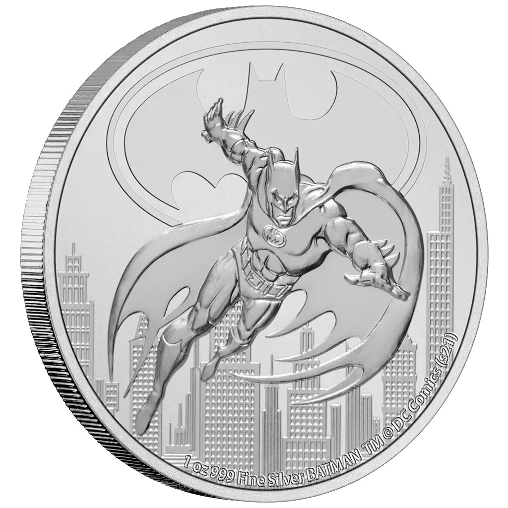 2021 Batman™ DC Comics™ Silver Coin - Niue - Bullion Coin - 1 oz BU