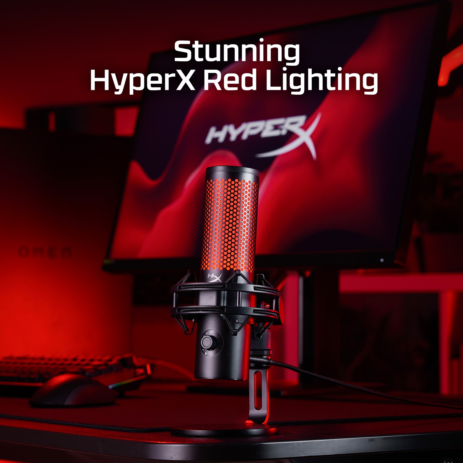 HyperX QuadCast 2 - USB Microphone (Black)