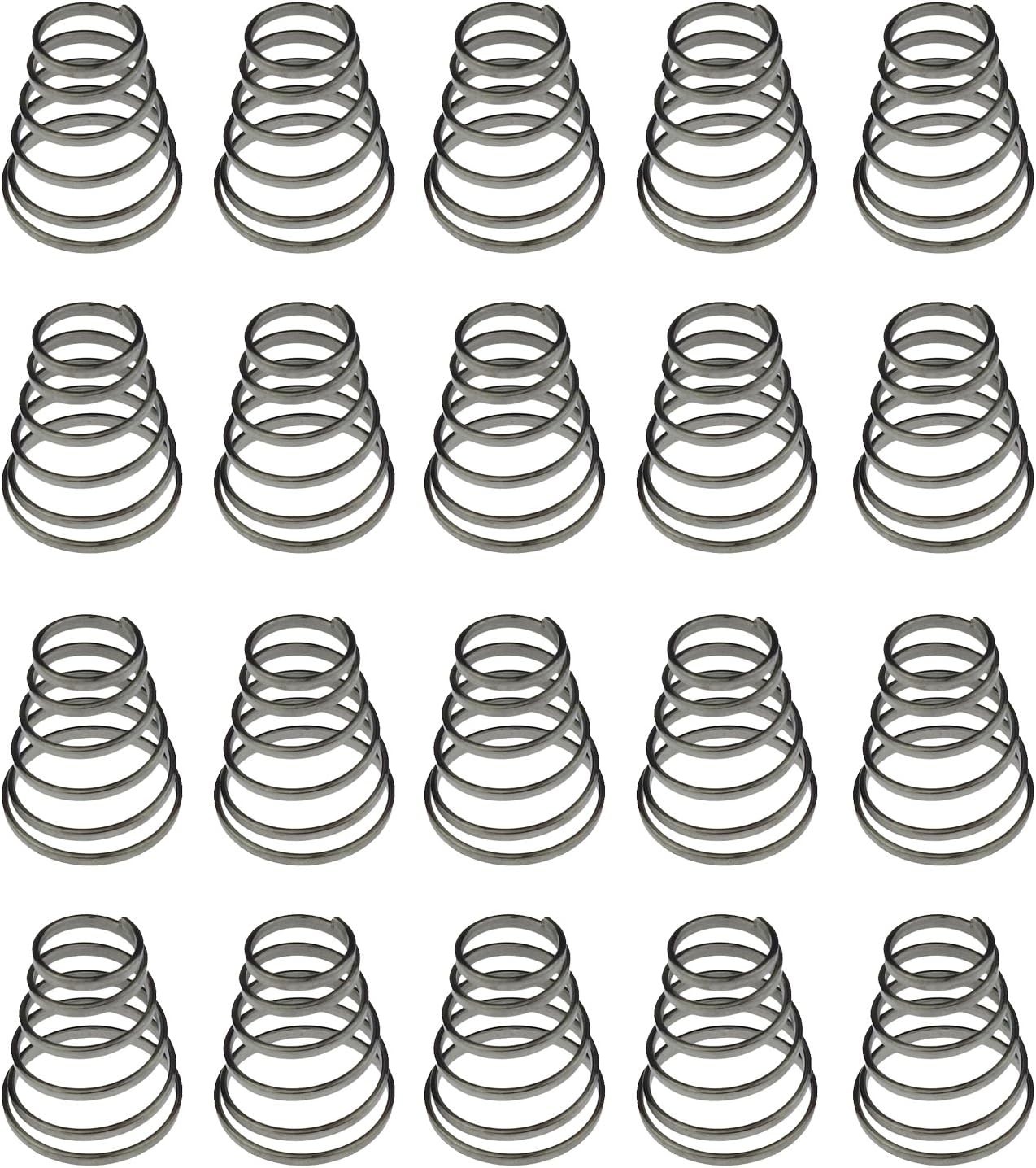 20 Pack Stainless Steel Universal Quick Release Bike Wheel Skewer Springs