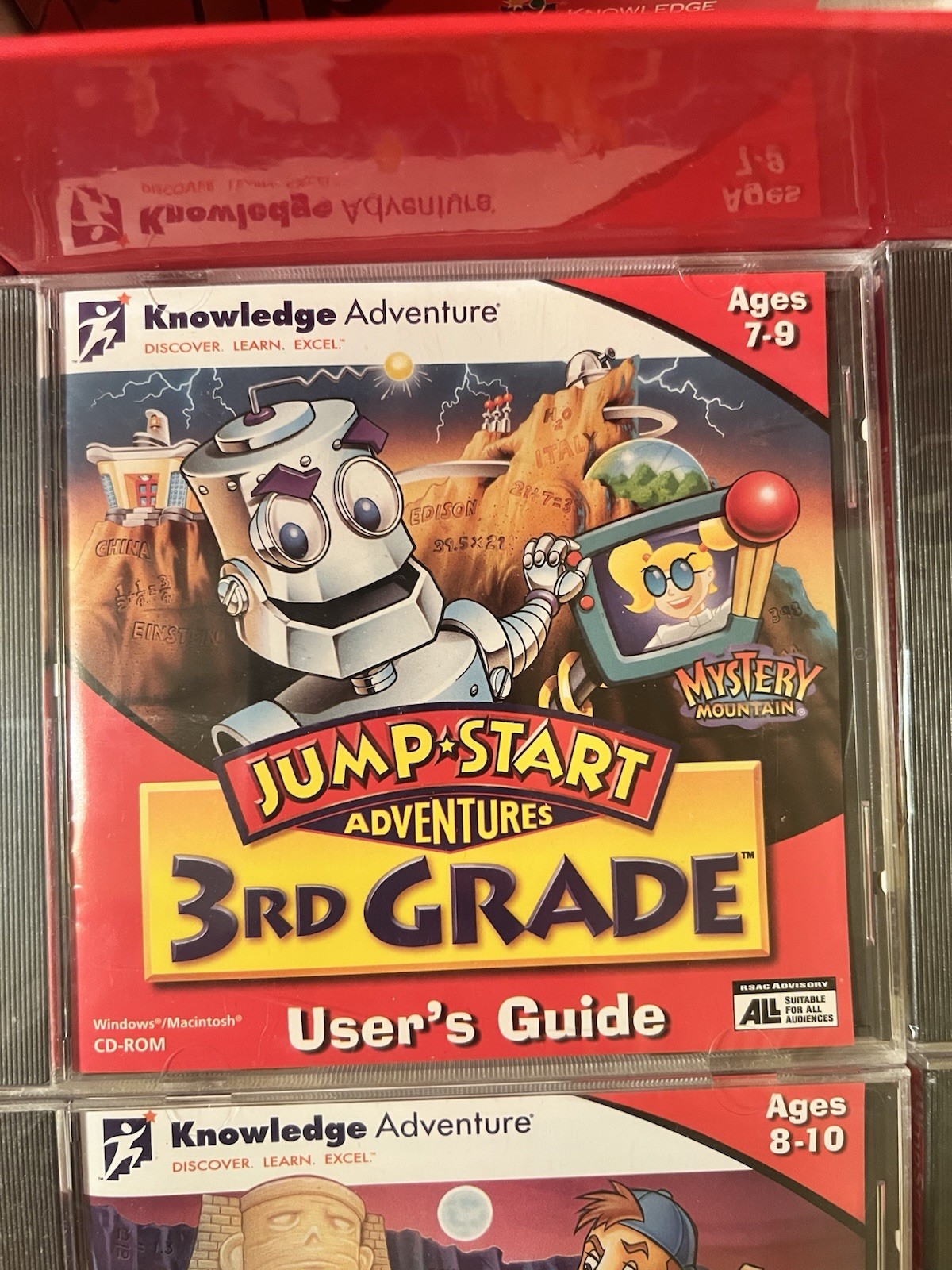 vintage JumpStart Learning System 12 CD-ROM Box Set Missing One CD Most Sealed.