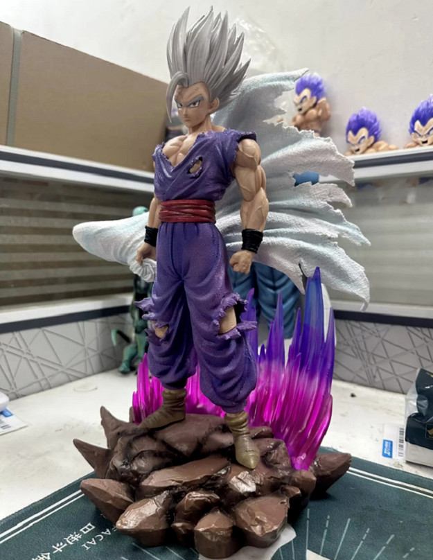 Dragon Ball Son Gohan Beast Mode Super Hero Figure 35 CM PVC Model With BOX