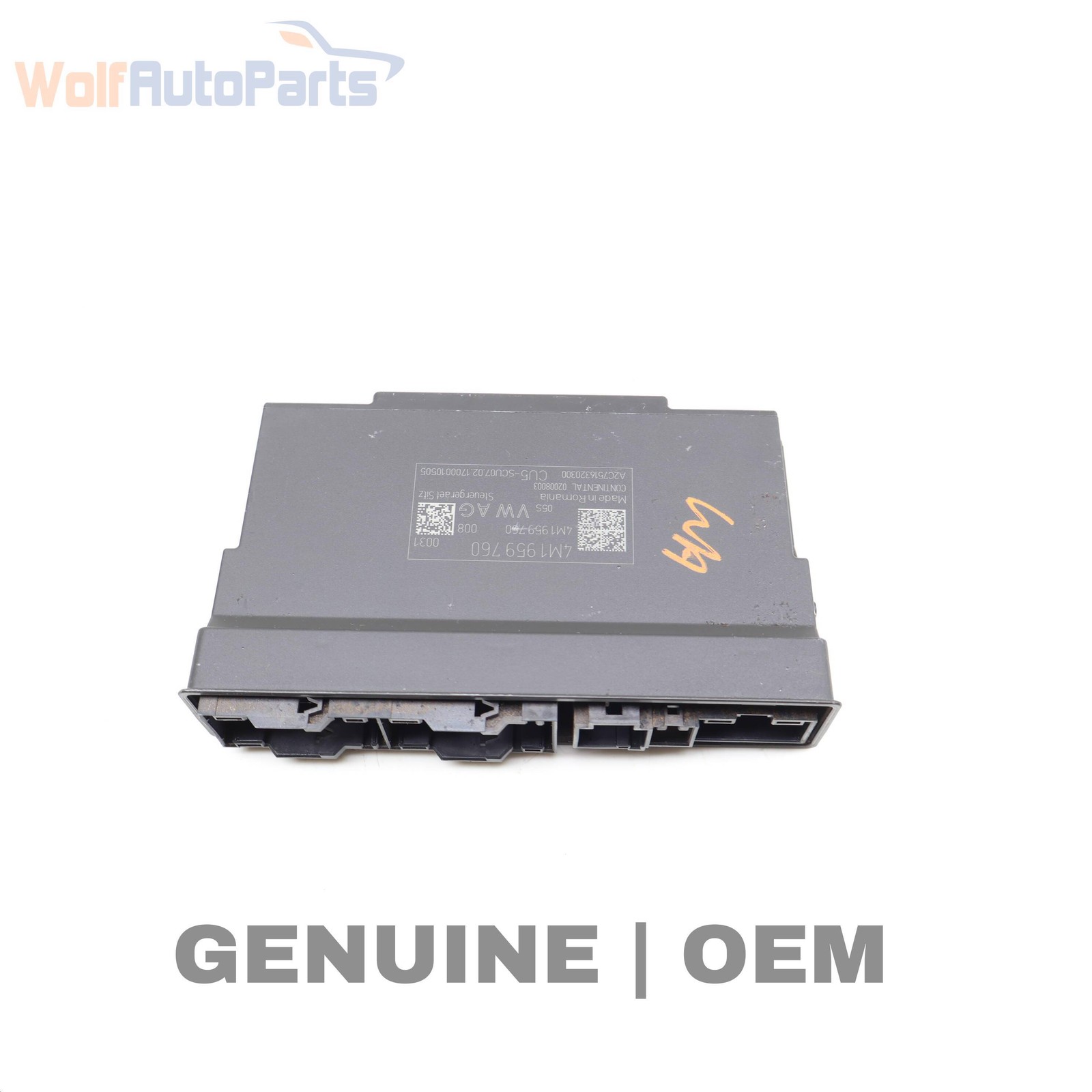 2016-2018 AUDI Q7 4M - Front SEAT Control Module 4M1959760