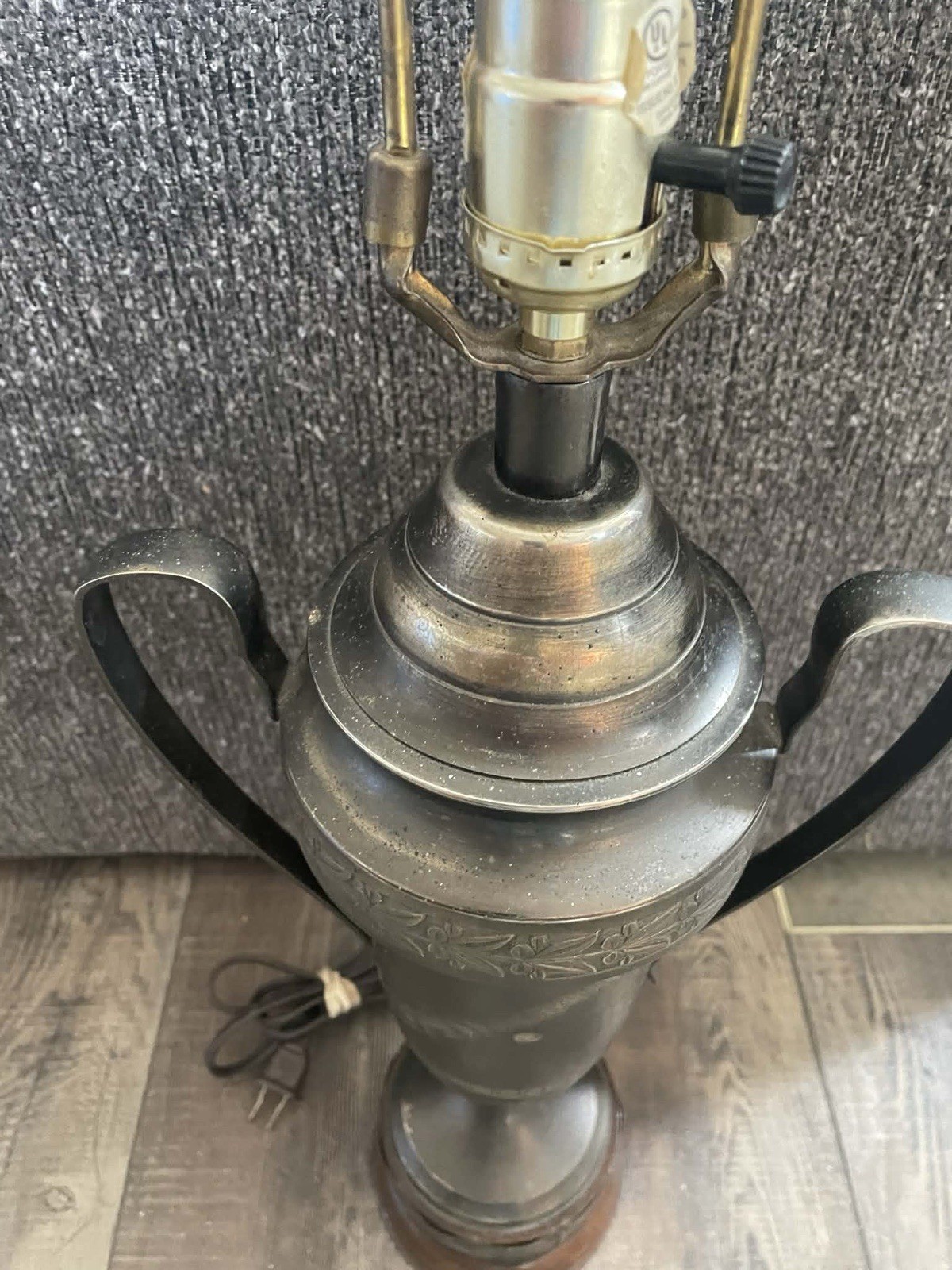 Curry & Company Championship Golf Trophy Lamp