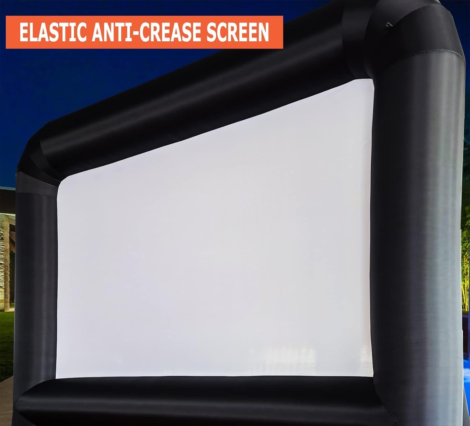 104 Inch Matte Inflatable Projector Screen - Perfect for Backyard Cinema Events
