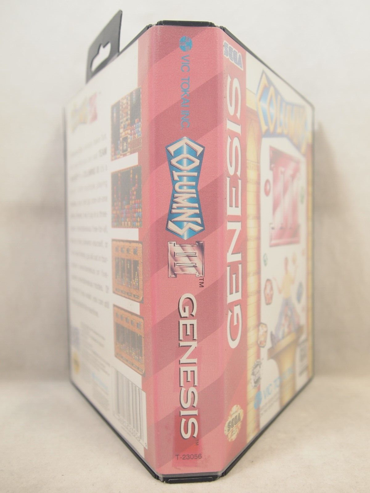 Columns III 3 Case (SEGA Genesis) Authentic BOX ONLY