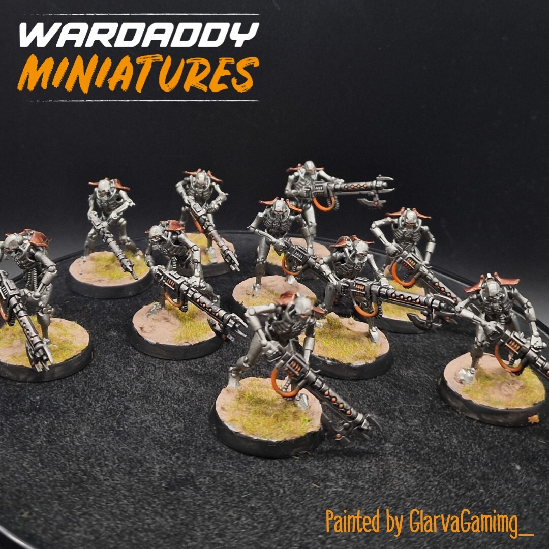 Pro Painted Warhammer 40k necron warriors ×10 GL1 Warhammer games workshop