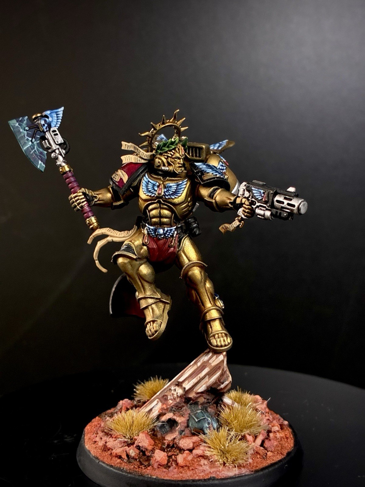 Commander Dante Blood Angels Fully Painted Character Model - Tabletop+ Quality