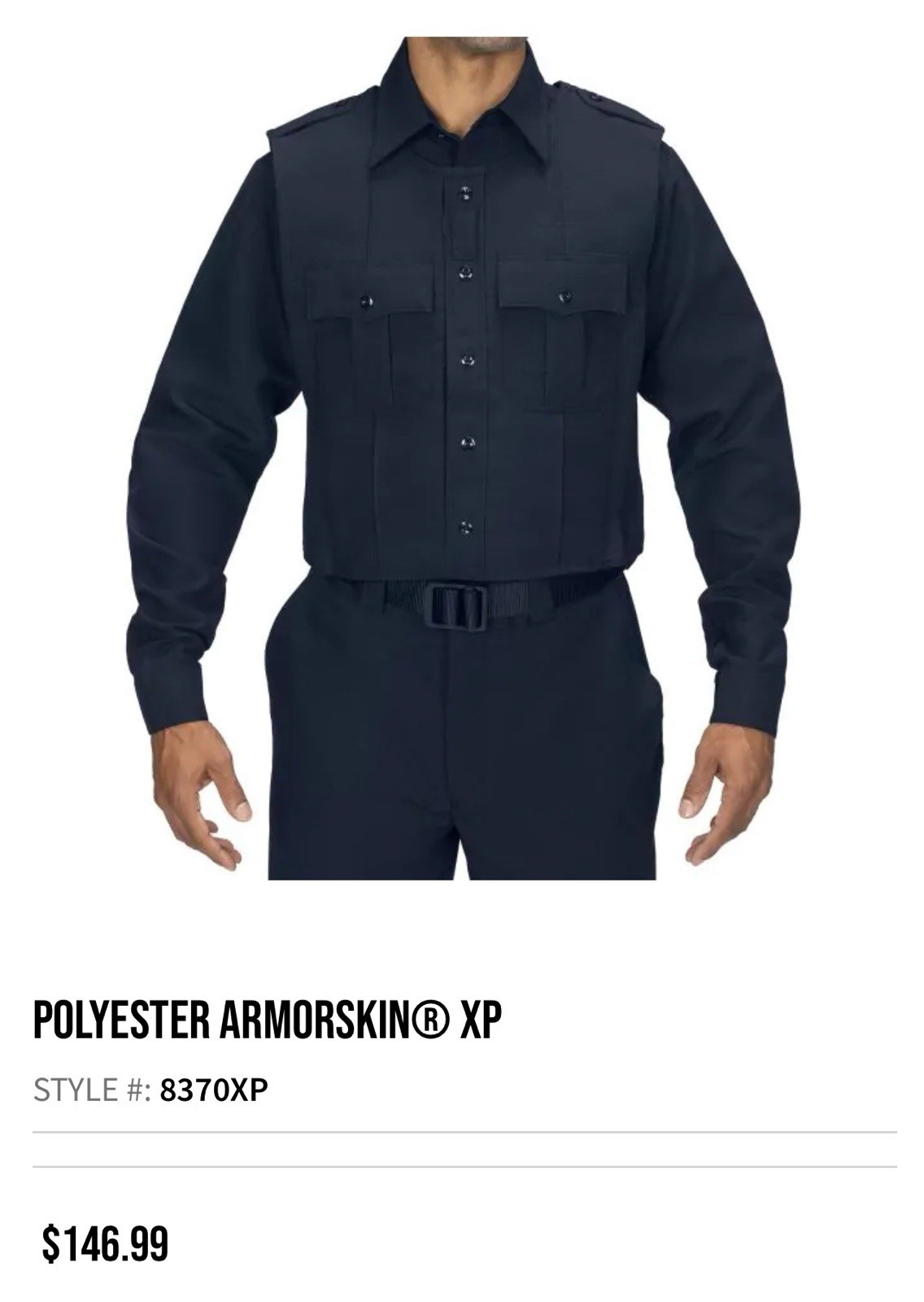 Blauer 8370XP-Armorskin Carrier Large , XL , L/XL Regular