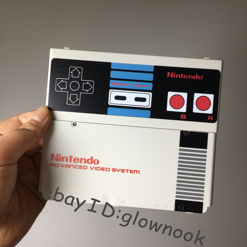 Replacement Shell Retro NES Controller for Nintendo New 3DS console parts cover