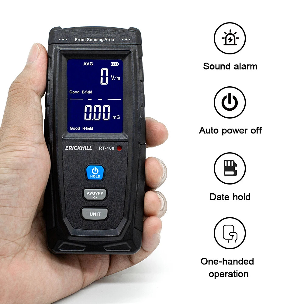 Rechargeable Counter Emission Dosimete Electromagnetic Field Radiation Detector