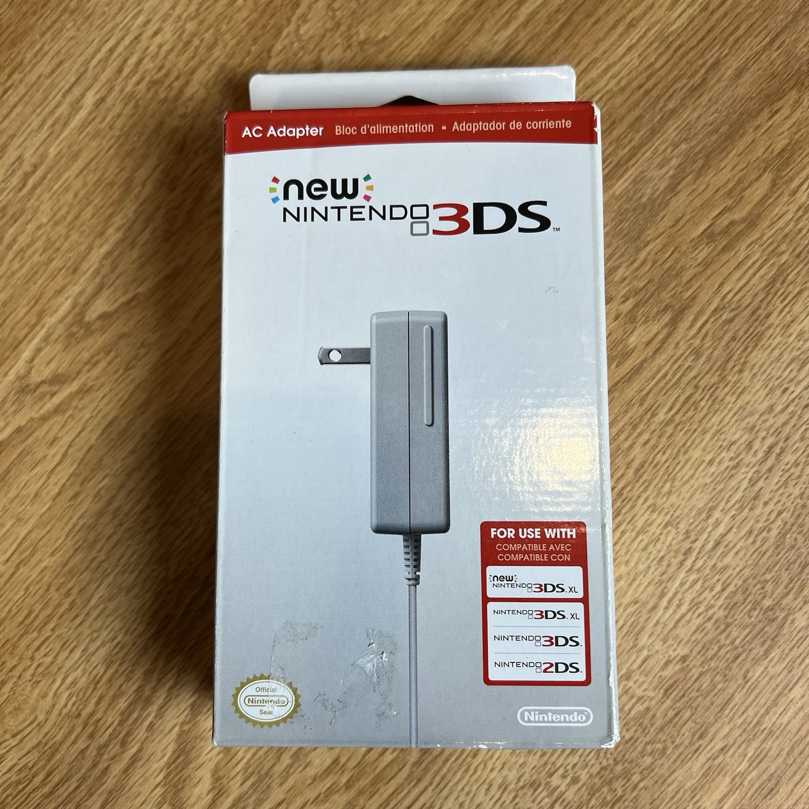 Official OEM AC Adapter for Nintendo 3DS/2DS - Brand New In Box
