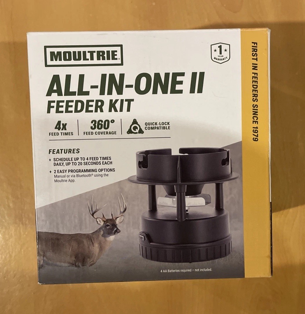 All-In-One II Feeder Kit With Bluetooth Control and 360-Degree Feed Coverage