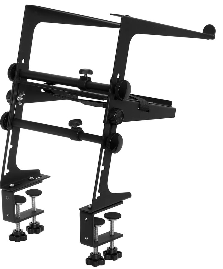 PRO Adjustable DJ Laptop Stand - Portable Universal Foldable STURDY Design - NEW