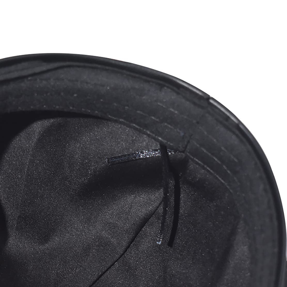 Foetest Cap Leather Hat Baseball Cao Casual Sun Solid One Size, Black