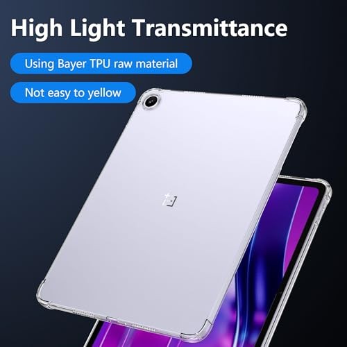 for OnePlus Pad GO 2 Case, OnePlus Pad GO 2 2025 transparent