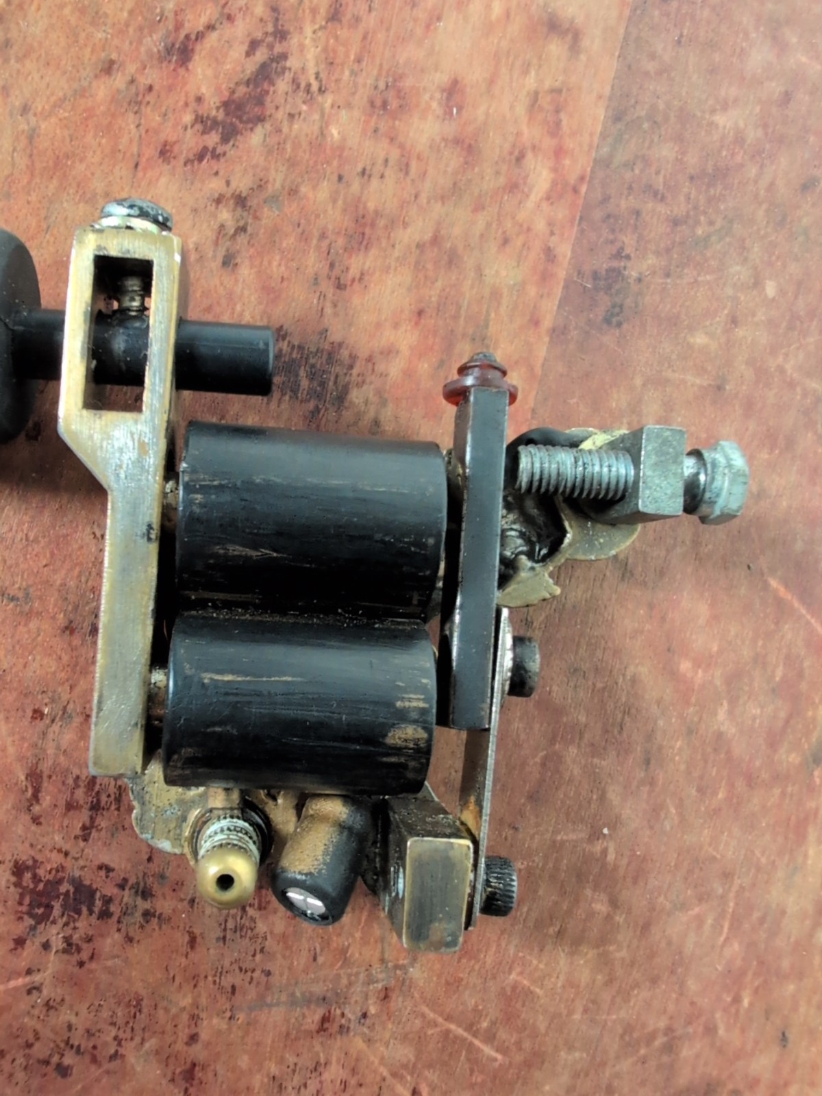 Vintage Coil Tattoo Machine Custom Made Brass