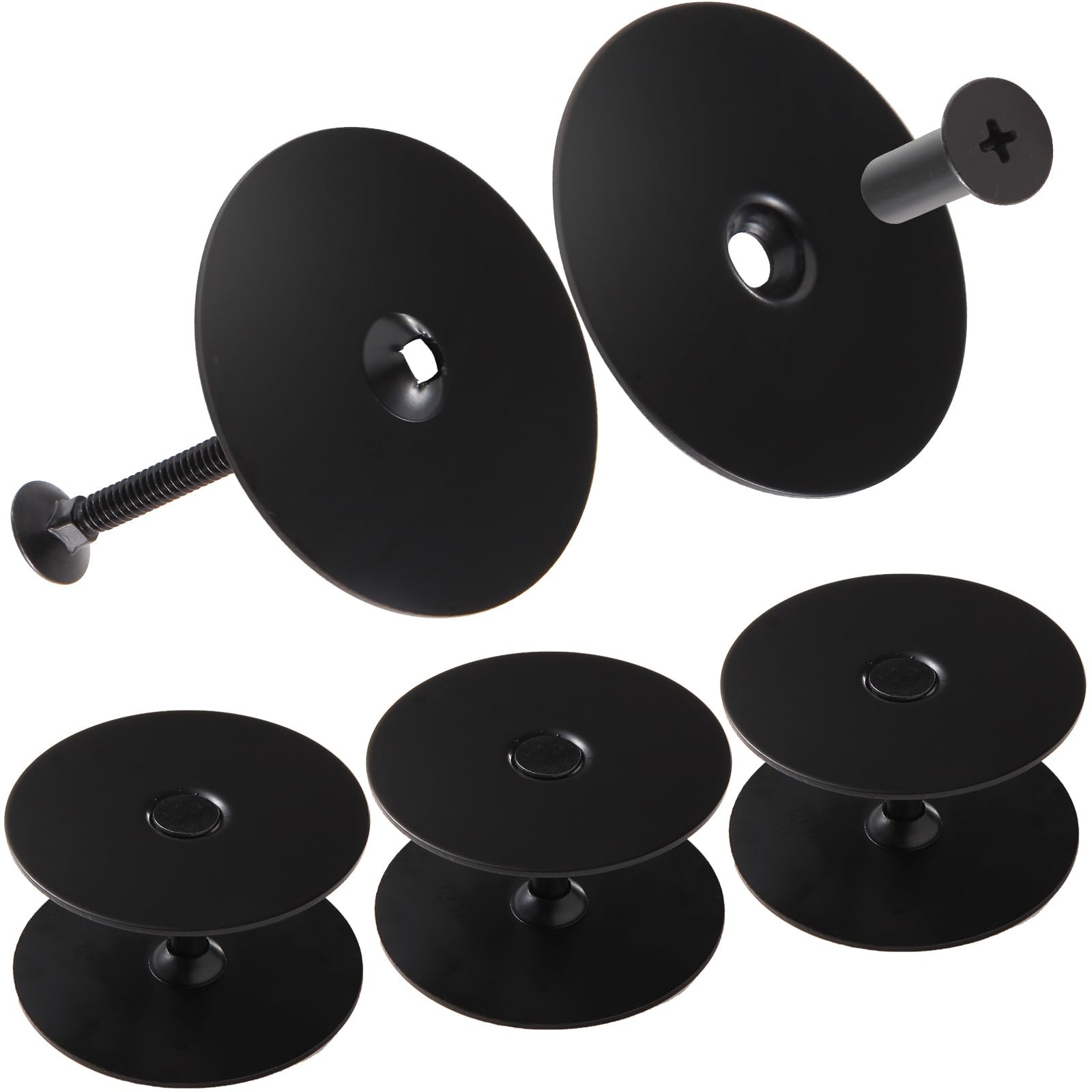 Door Hole Cover Plate Filler Plate Deadbolt Cover Plate 2-5/8" Diameter,1 Inc...