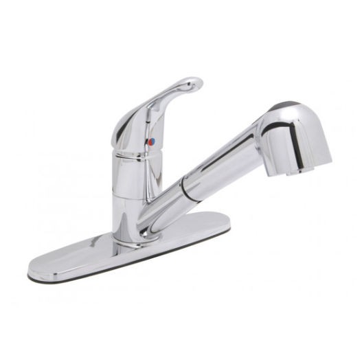Huntington Brass HB-K17800XX-Q Pull-out kitchen faucet,Chrome  (New Damaged Box)