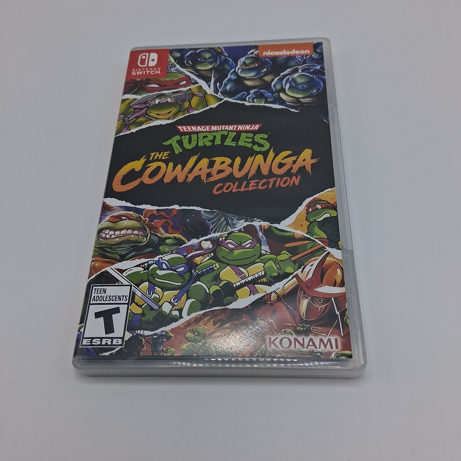 "TMNT The Cowabunga Collection Nintendo Switch Replacement Case Only