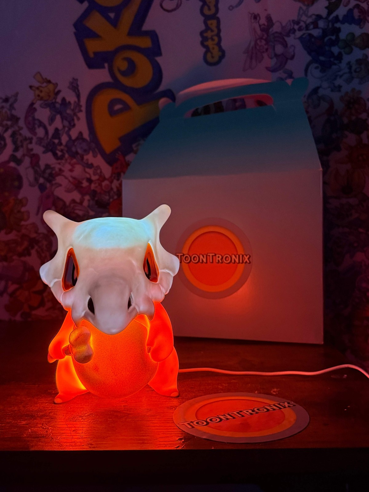 6" Cubone Pokemon Desk Lamp Light