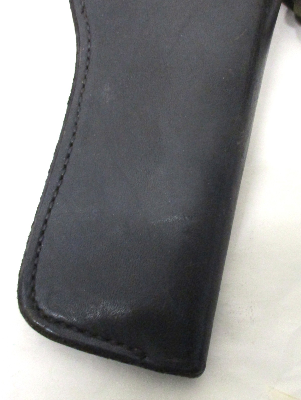 Vintage Smith & Wesson Double Row Holster Black Leather