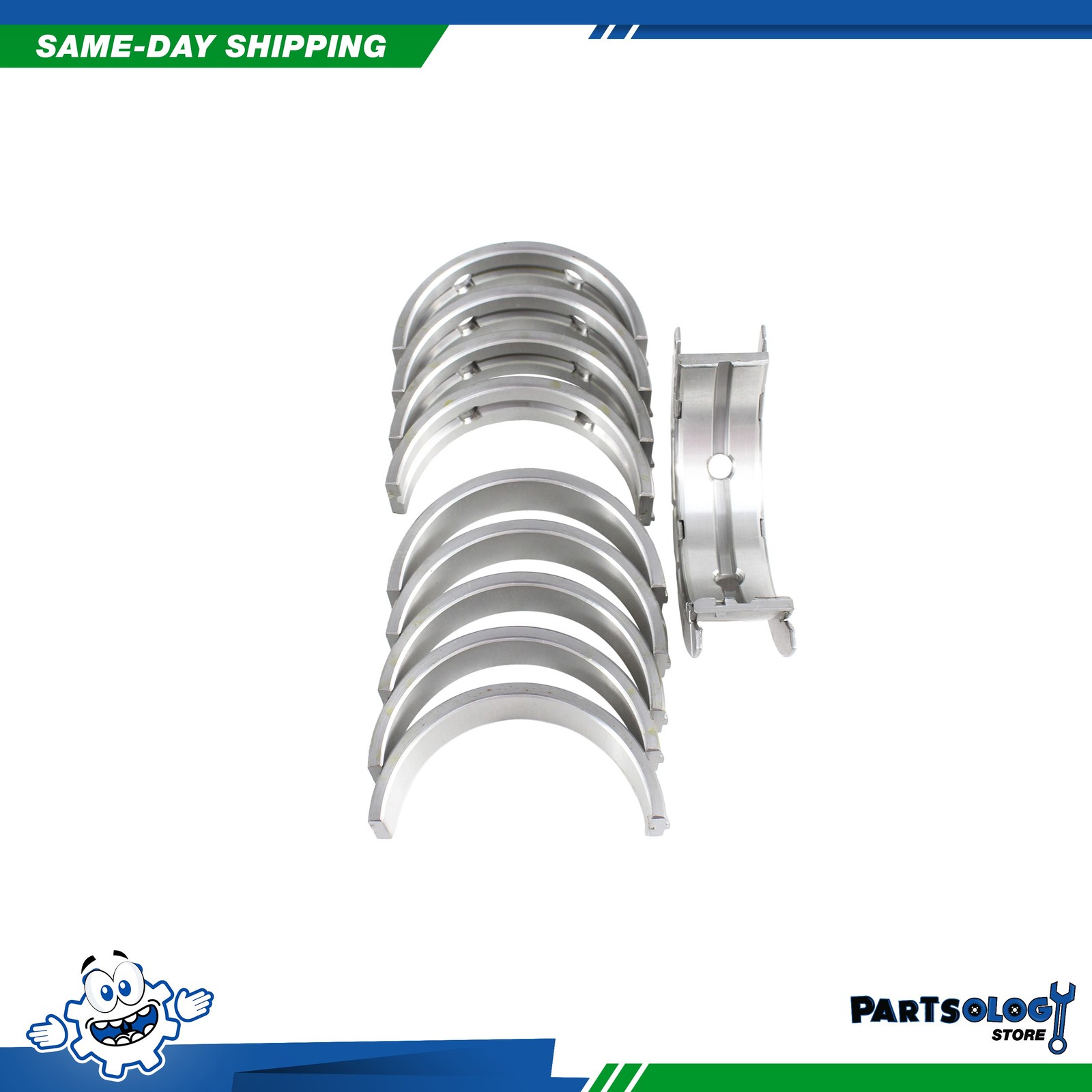 DNJ MB3152 Main Bearings Set For 93-11 Buick Oldsmobile Pontiac 4.0L-4.6L