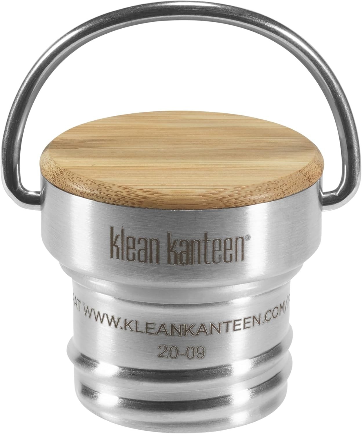 Klean Kanteen Carry Stainless Loop Cap – Leak Proof lid - Bamboo