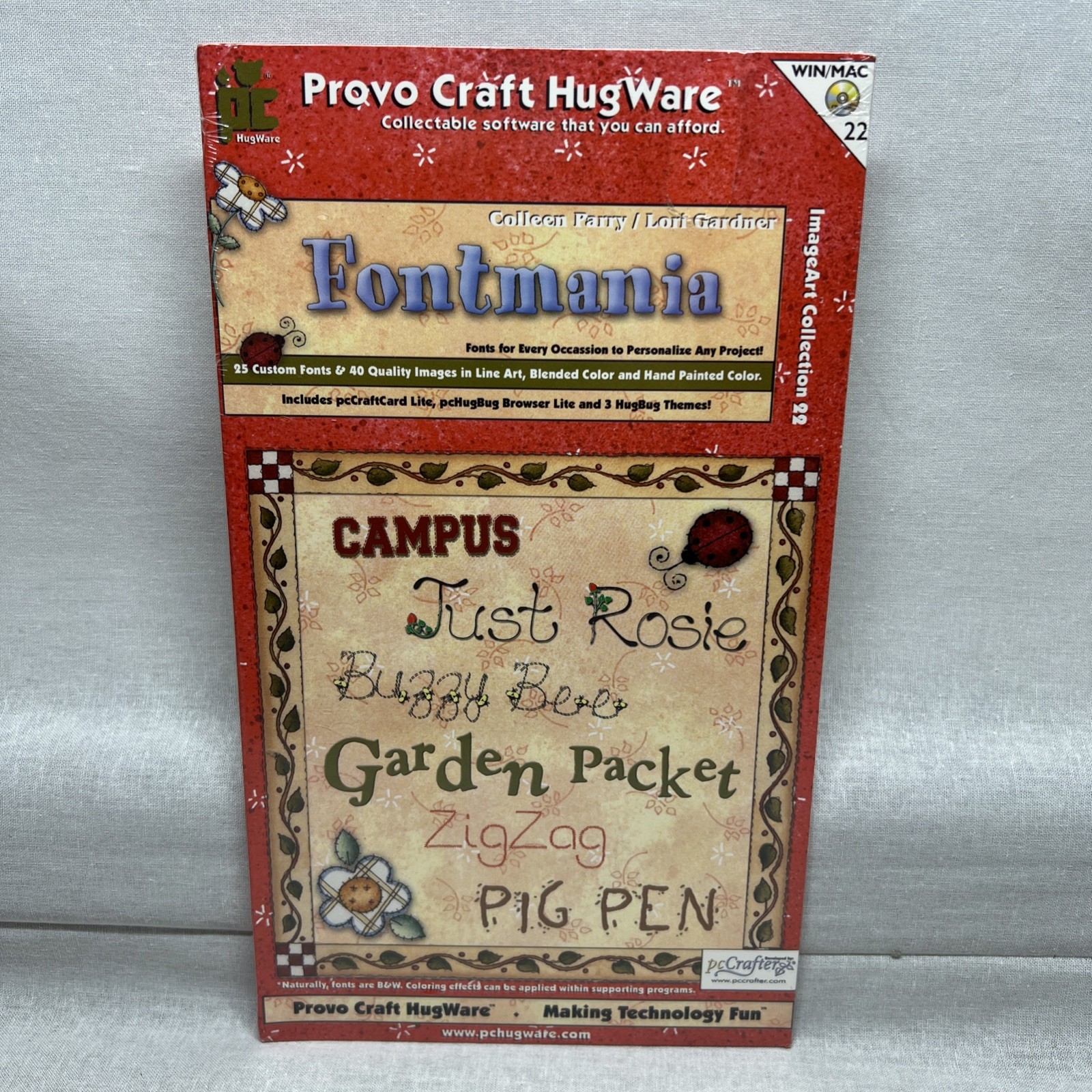 Provo Craft FONTMANIA ImageArt Collection 22 by Colleen Parry | Lori Gardner