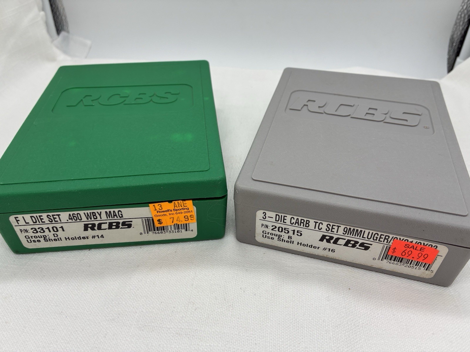 RCBS Reloading Dies 460 9mm