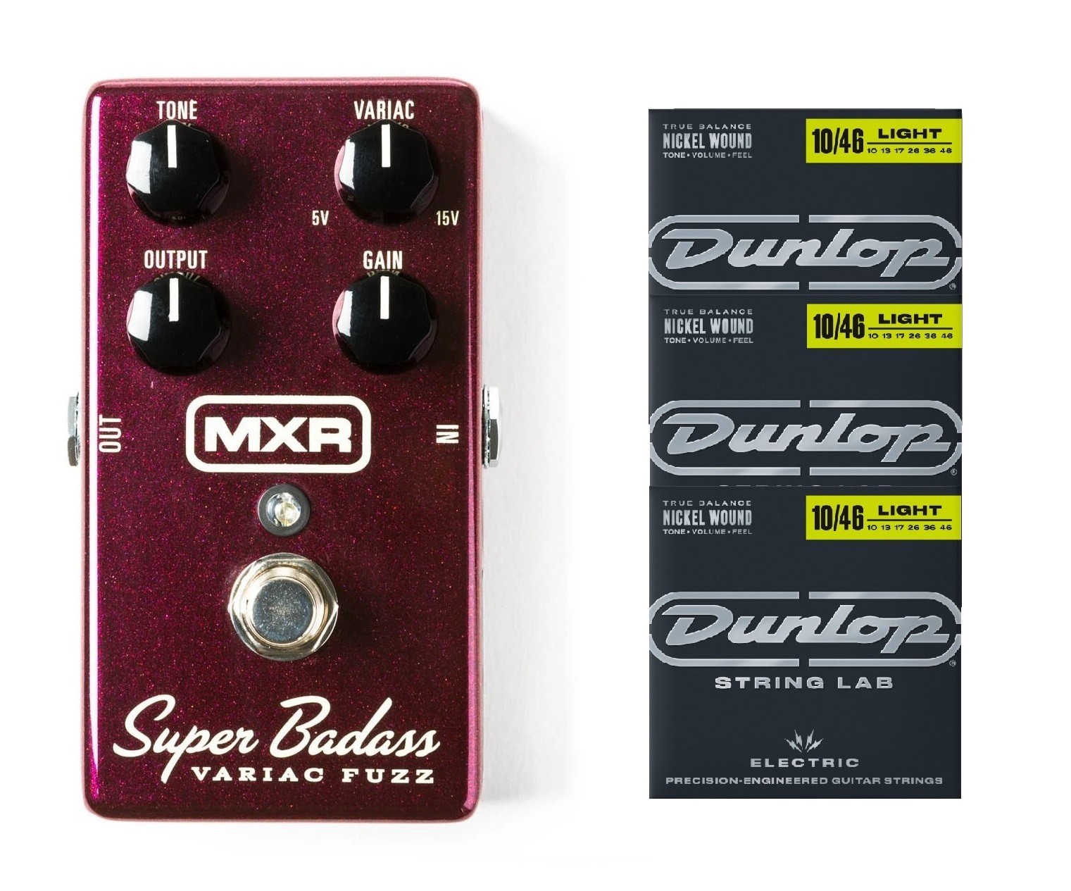 MXR M236 MXR Super Badass Variac Fuzz - Brand New - (With 3 Free String Sets)