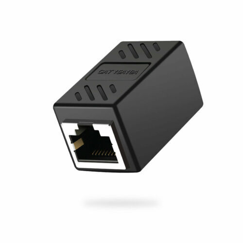 RJ45 Inline Coupler Cat7 Cat6 Cat5e Cat5 Ethernet LAN Network Cable Adapter Lot