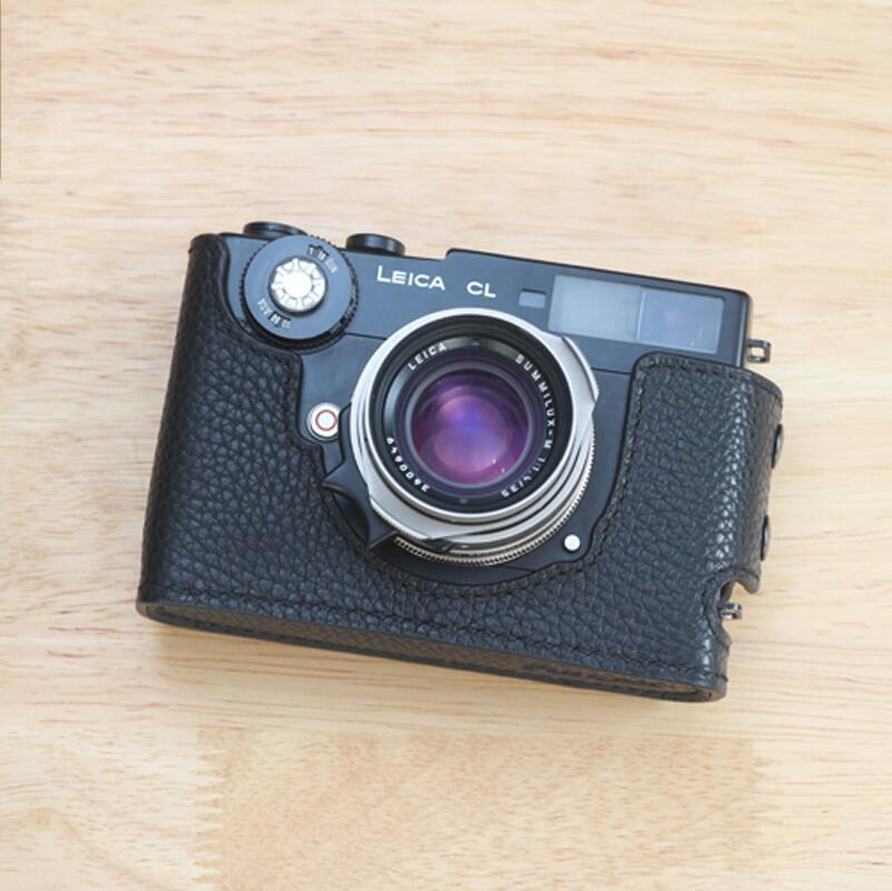 New Handcraft Half Case Genuine Leather Retro Cover For Leica CL Film Camera