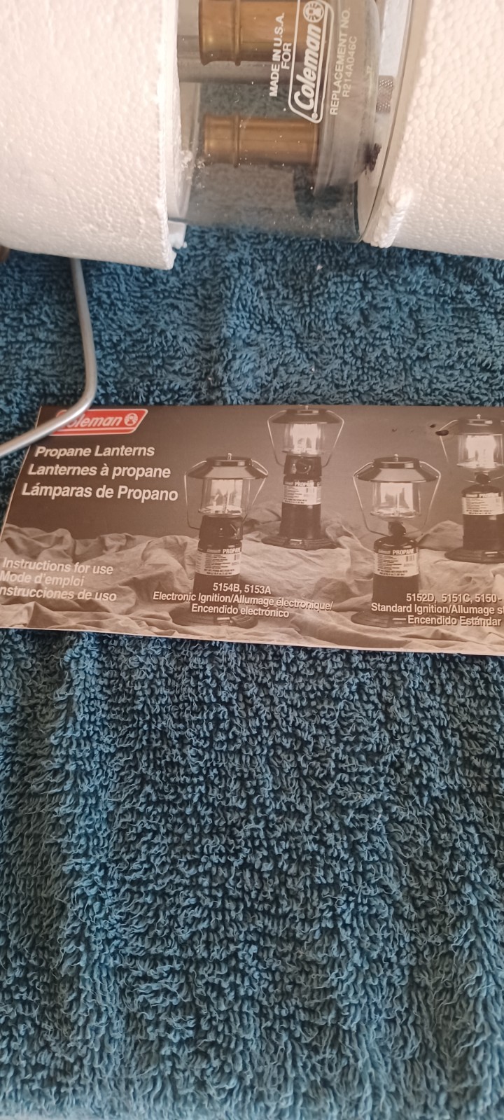 COLEMAN TWO MANTEL PROPANE LANTERN NEW IN BOX