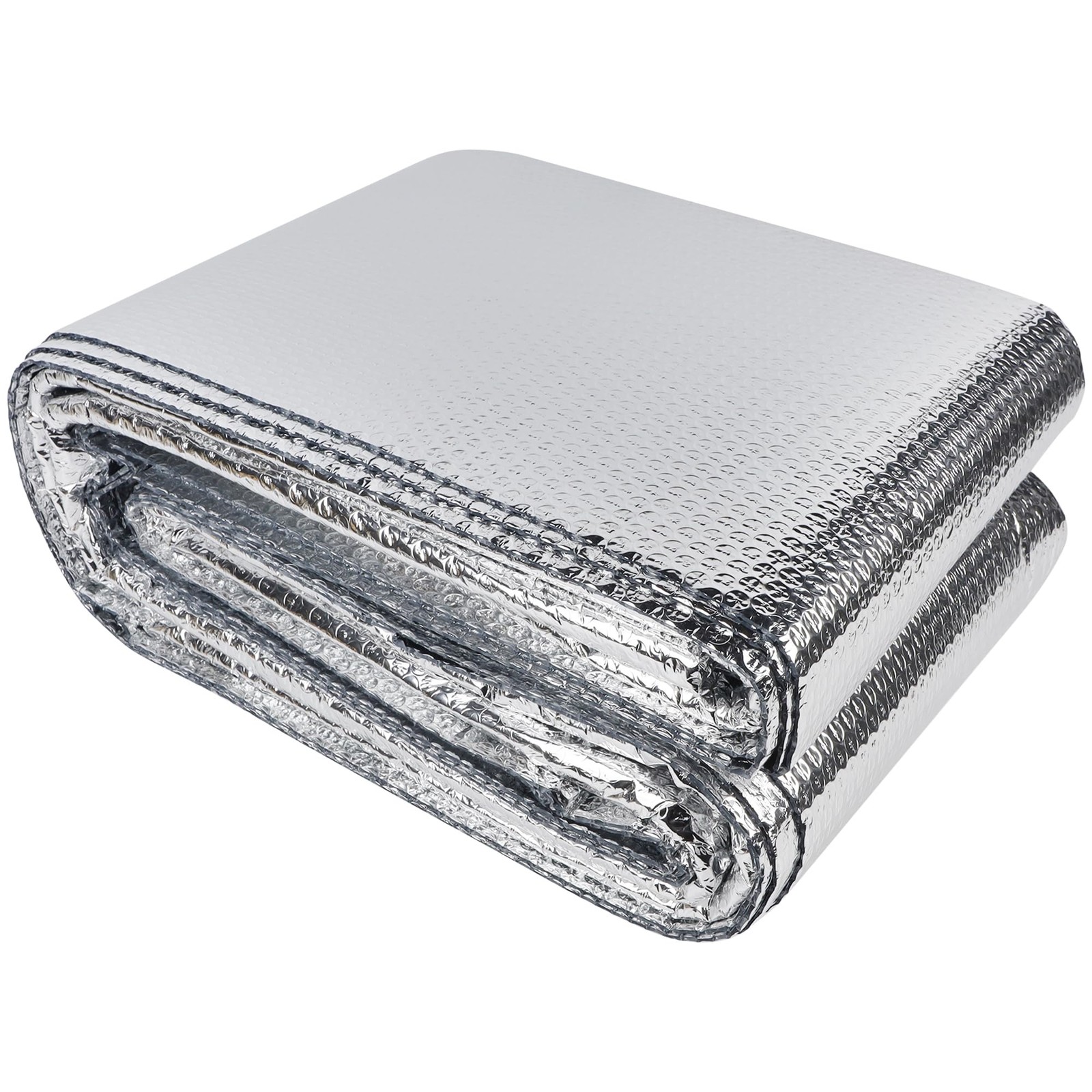 Window Insulation Roll, 48IN x 20FT Reflective Heat Shield Bubble Film, Doubl...