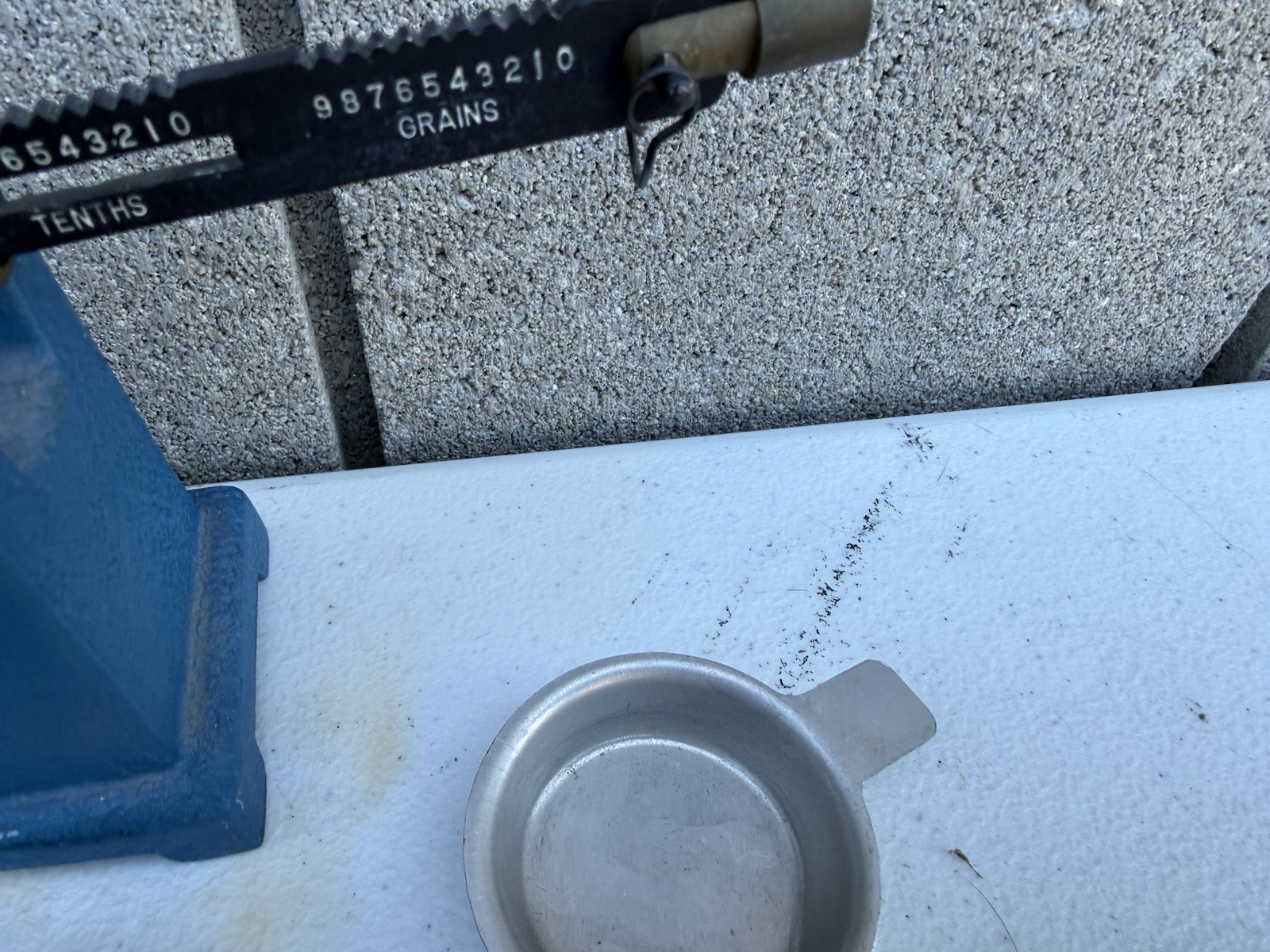 Bair Model 316 Reloading Powder Measure And 317 Scale - BOTH ARE INCOMPLETE