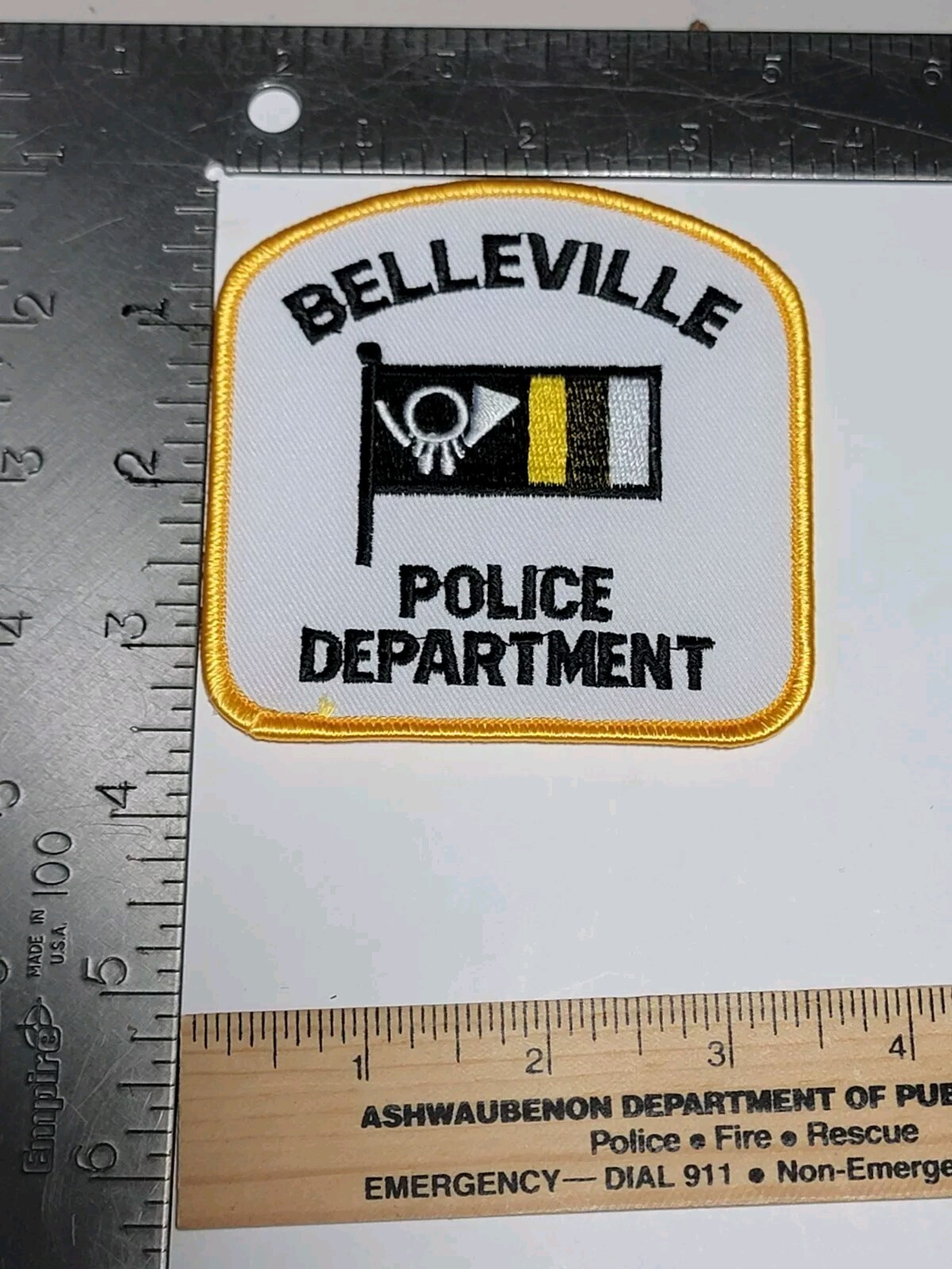 S b1 Police patch Illinois Belleville