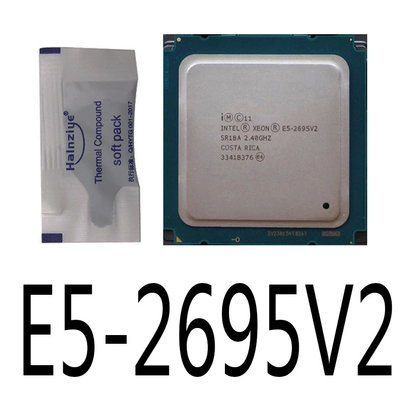 Intel Xeon E5-2695V2 SR1BA 12 Core 2.40GHz 30MB 8.0 GT/S Processor E5-2695 V2
