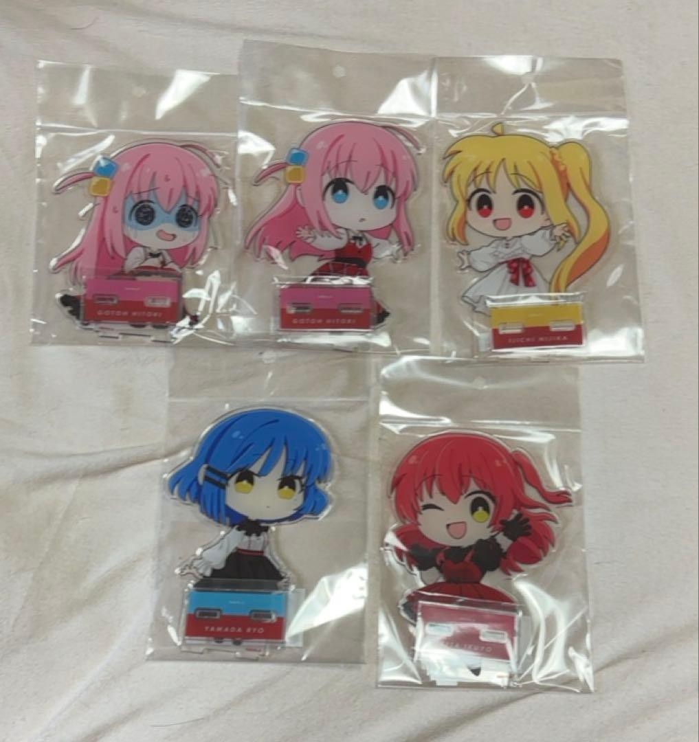 Bocchi the Rock! RED゜TOKYO TOWER Acrylic Stand Set Used