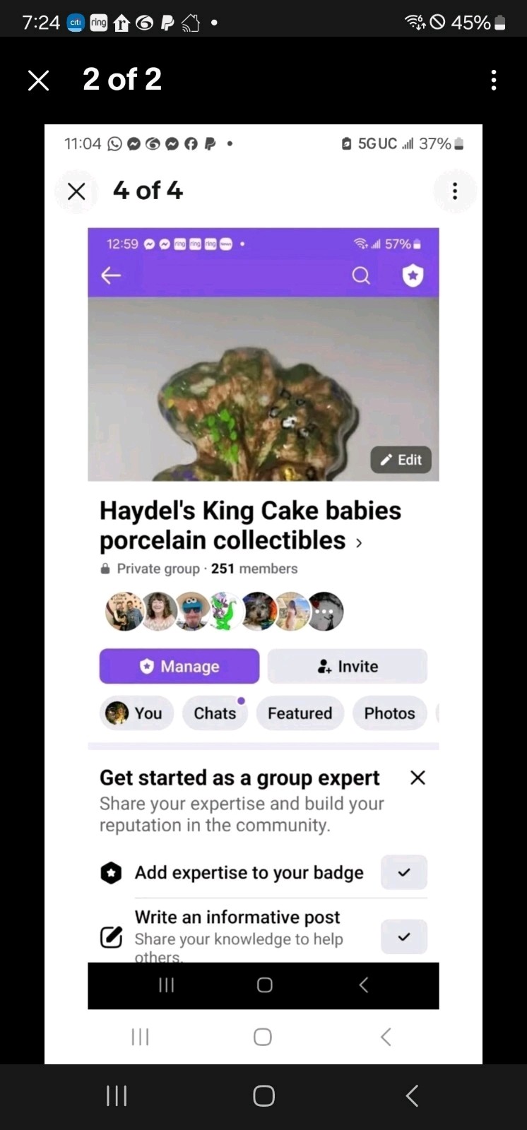 2023 Haydels king cake baby doll float pulling tractor New Orleans Mardi Gras