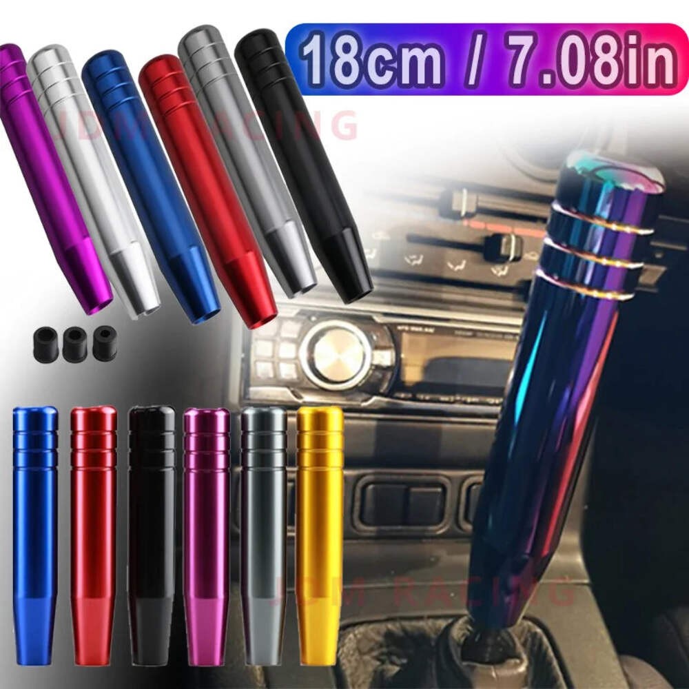18cm Car Universal Gear Shift Knob MT Gear Stick Lever Shifter Knob Handle Alumi