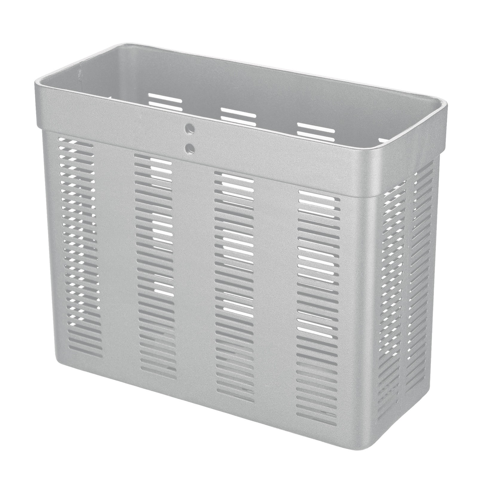 Yescom Storage Basket Organizer Holder for PC Mobile Cart Trolley Cart Silver