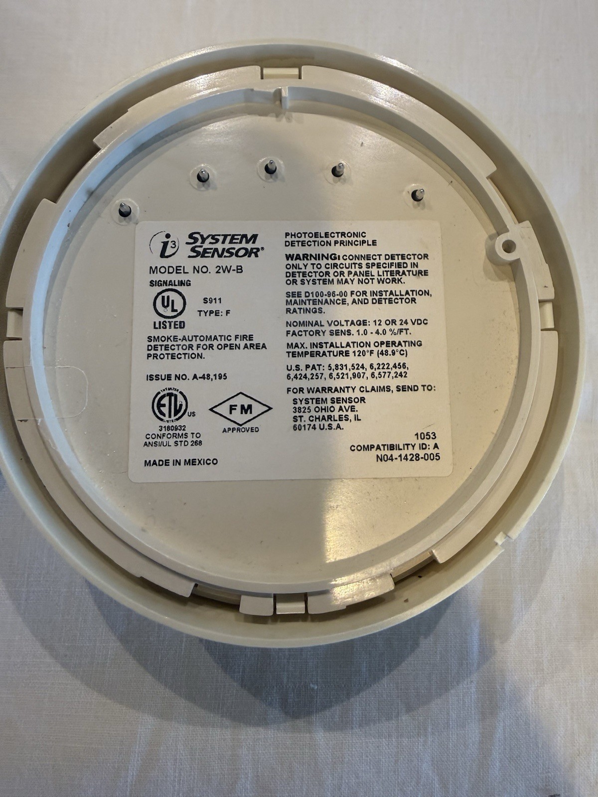HONEYWELL 2W-B / 2WB (USED)